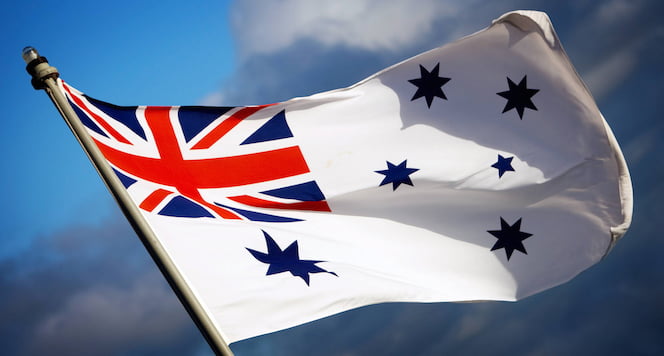 royal australian navy flag
